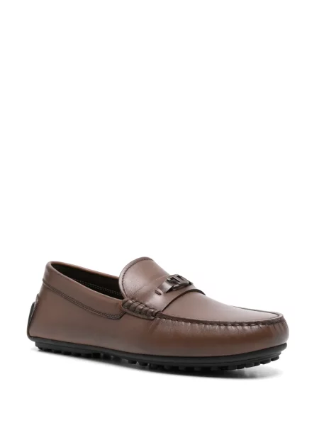 Pantofi loafer Tod's din piele maro
