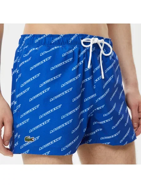 Kąpielówki Lacoste niebieskie