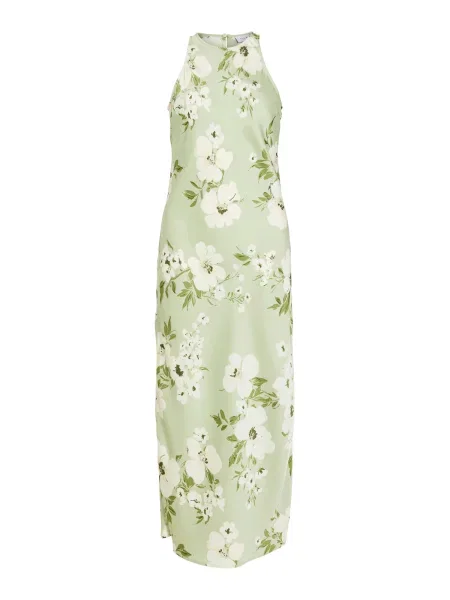 VILA Rochie de vară VIRAVENNA verde / verde pastel alb