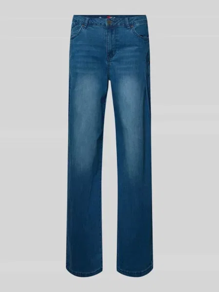 Jeans o kroju wide fit z dodatkiem i lyocellu Buena Vista