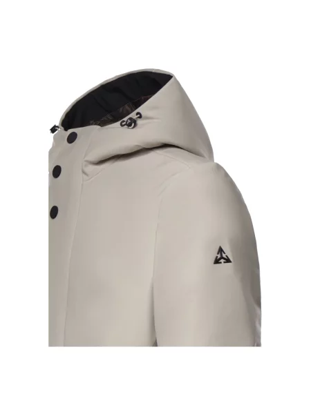 Długa parka Hèskimo beżowa