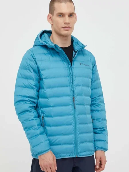 Пухено спортно яке Columbia Lake 22 тюркоазено синьо