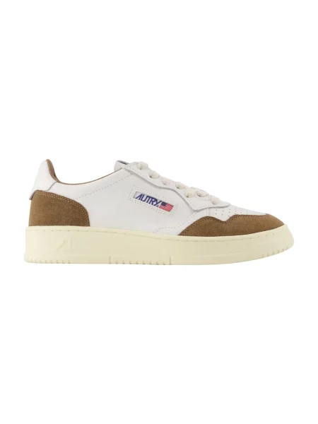 Sneakersy Autry skórzane białe
