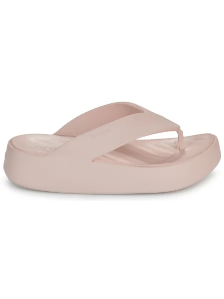 Platform talpú vietnámi papucs Crocs bézs