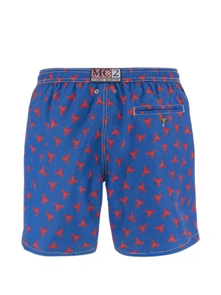 Slip de baie Mc2 Saint Barth cu imagine albastru
