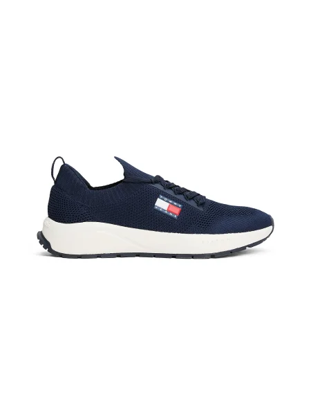 Sneakerși Tommy Jeans alb
