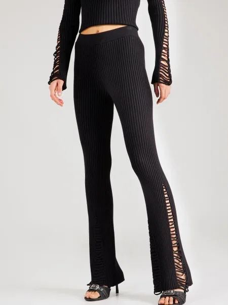ABOUT YOU x Chiara Biasi Pantaloni Delphine' negru