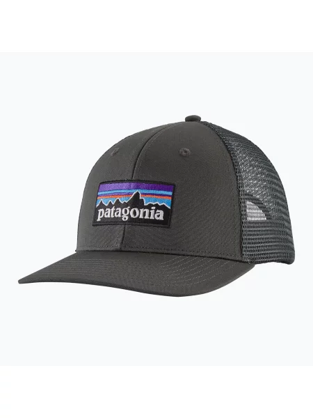 Czapka z daszkiem Patagonia z autografem szara