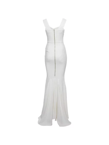 Μάξι φόρεμα Roland Mouret λευκό