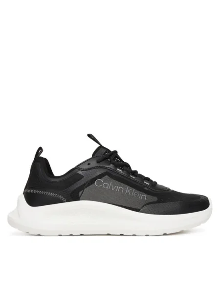 Calvin Klein Sneakers Light Eva Run Lup Transp Ripst negru