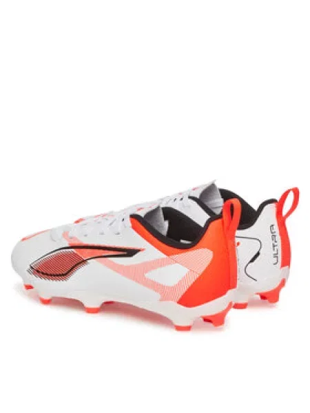 Tenisice za nogomet Puma Ultra 5 Play Fg/Ag Jr 01 bijela