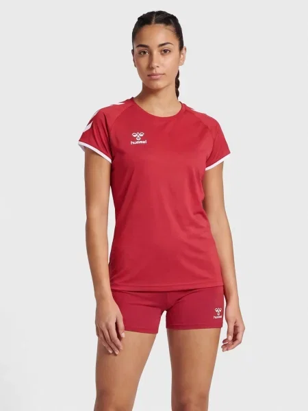 Koszulka Hummel hmlhmlCORE volley stretch czerwona