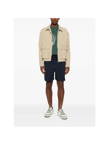 Szorty Maison Kitsune niebieskie