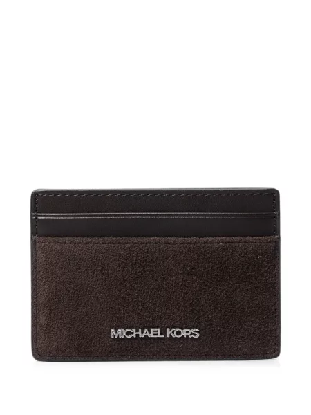 Portofel Michael Kors din piele de căprioară maro
