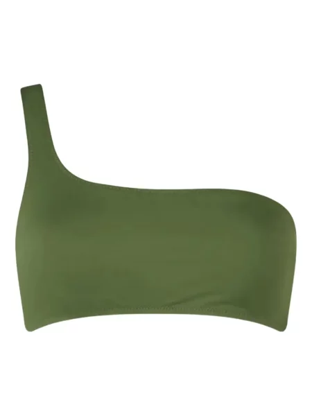 Bikini Mc2 Saint Barth cu un umăr gol verde