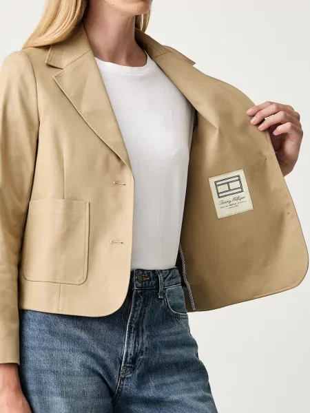 Tommy Hilfiger сако дамско от бежово