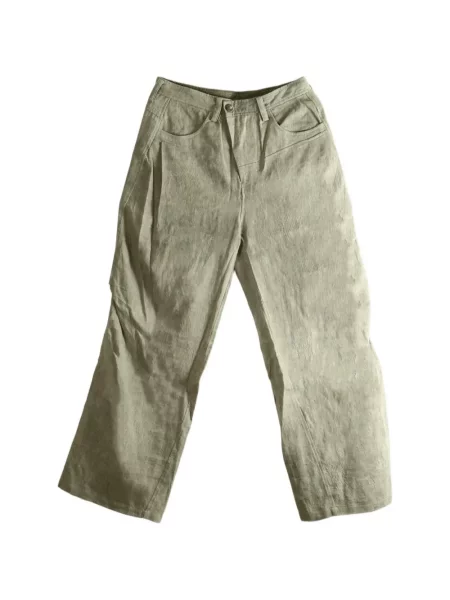 Pantaloni Ziggy Chen verde