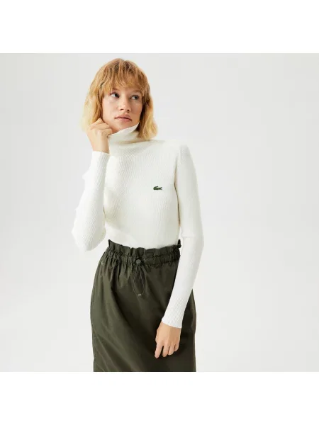 Lacoste светр білий