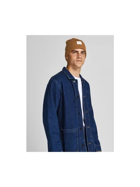 Kötött sapka Jack & Jones barna