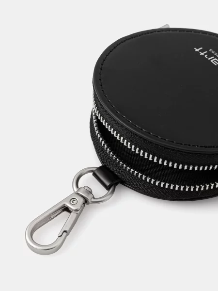 Πορτοφόλι Carhartt WIP Script Coin Wallet Black/ Silver Universal μαύρο