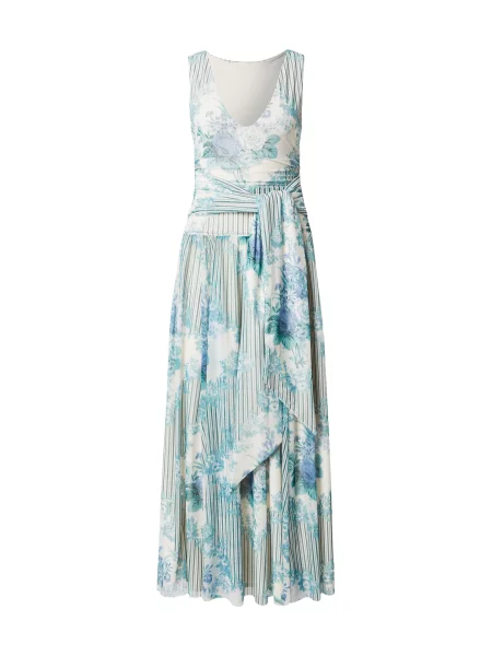 Abercrombie & Fitch Rochie opal / verde deschis / verde închis alb