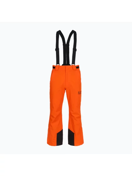 Lyžařské kalhoty Emporio Armani Ski Kitzbuhel flame oranžové