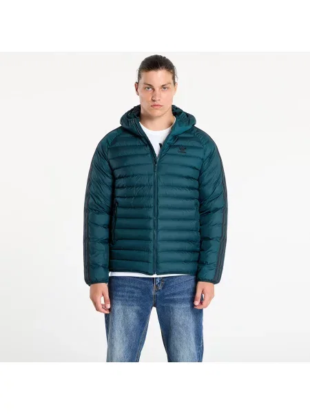 Яке adidas Originals Pad Hooded зелено