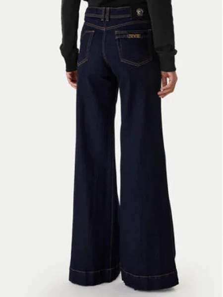 Versace Jeans Couture Farmer Wide Leg sötétkék
