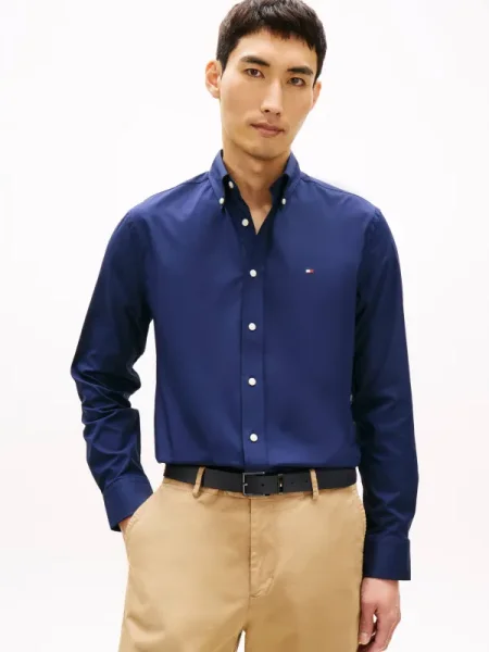 Tommy Hilfiger Cămașă PERFORMANCE POPLIN SOLID