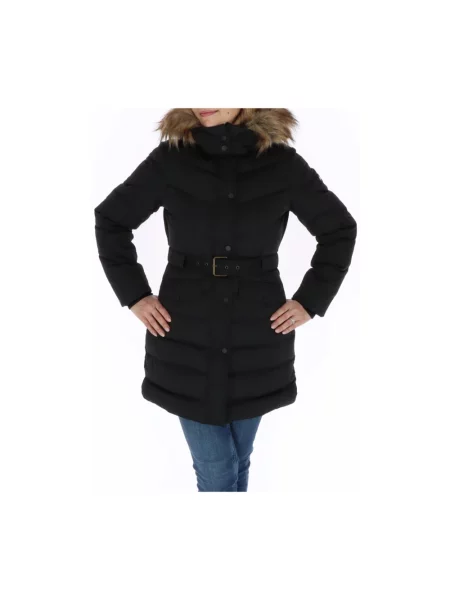 Pikowana kurtka jeansowa Pepe Jeans czarna