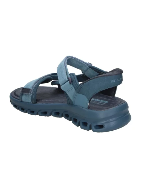 Sandále Skechers modrá