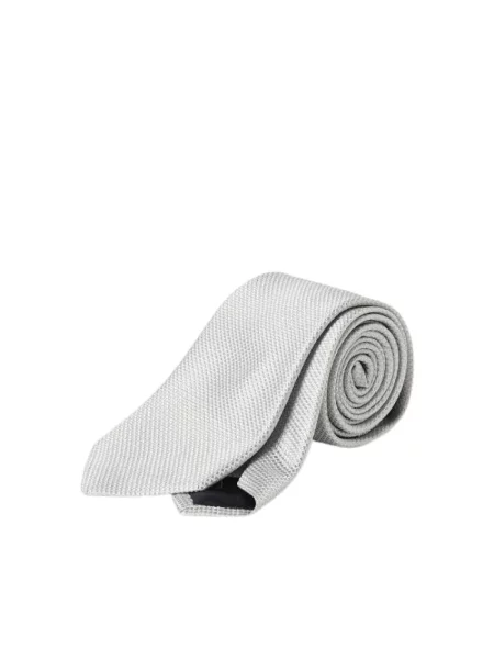 Krawat Tagliatore elegancki biały
