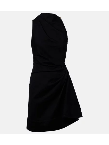 Rochie Mcqueen drapată negru