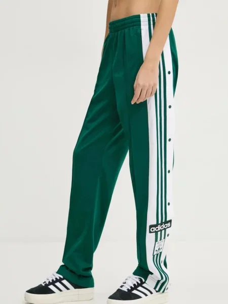 Adidas Originals spodnie Adibreak wzorzyste zielony