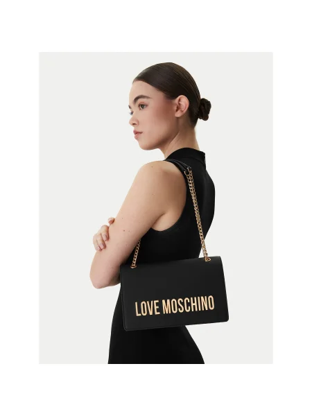 Geantă LOVE MOSCHINO negru