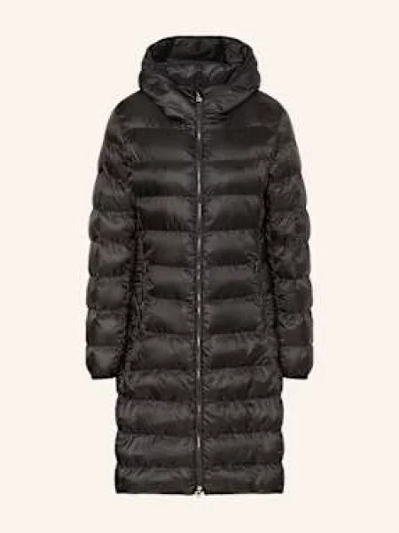 Hugo Płaszcz Pikowany Famalia schwarz czarny