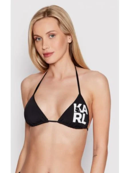 Karl Lagerfeld Sutien de baie negru