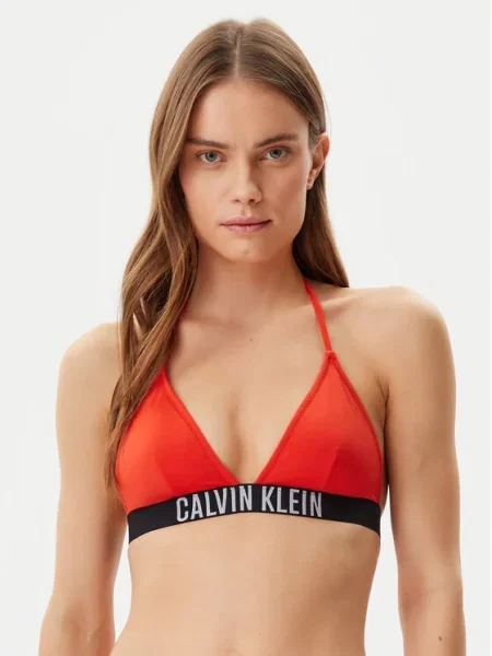 Plavky Calvin Klein Swimwear červená