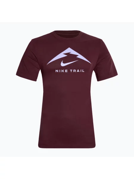 Tricou de alergare pentru bărbați Nike Dri-Fit UV crush burgundy