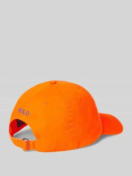 Czapka z daszkiem Polo Ralph Lauren pomarańczowa