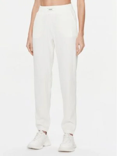 Guess Долнище анцуг Aislin бял