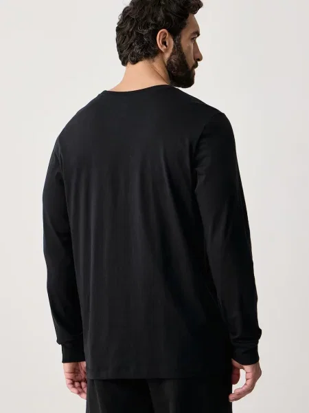 Тениска с дълъг ръкав Nike Sportswear с дълъг ръкав черно