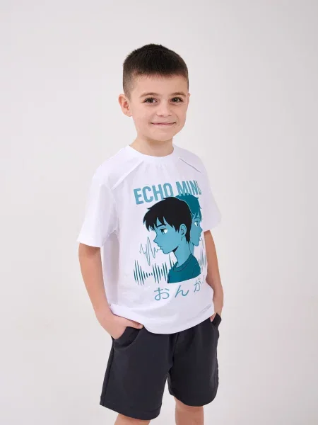 Дитяча Футболка SMIL білий