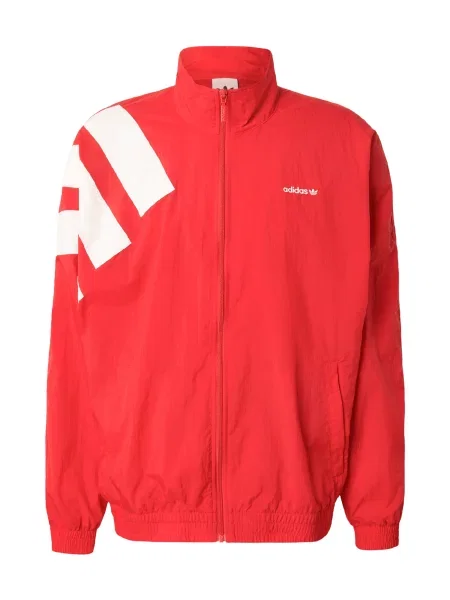 ADIDAS ORIGINALS Přechodná bunda Archive červená bílá