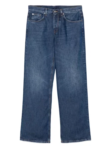 Blugi drepți Dondup albastru