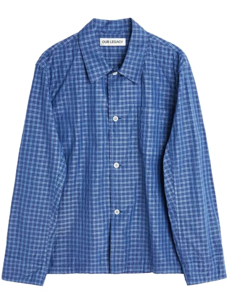 Košile Our Legacy modrá