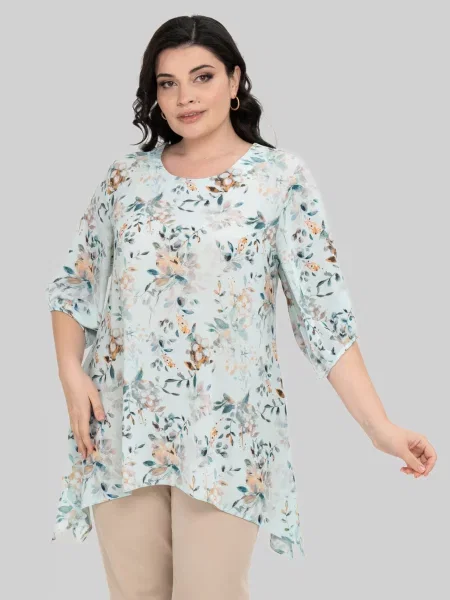 Блуза All Posa м'ятний софтшел