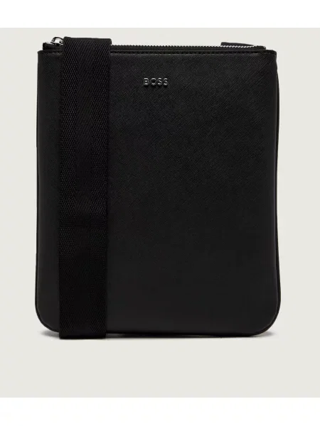 BOSS BLACK Geantă reporter Northon_Envelope negru