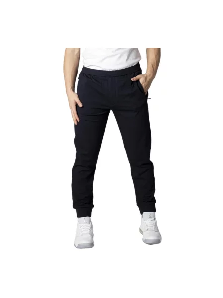 Dzianinowe joggery Armani Exchange czarne