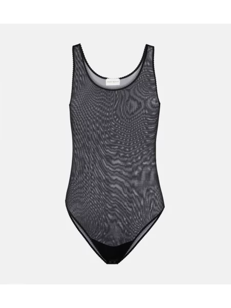 Body Magda Butrym transparente negru